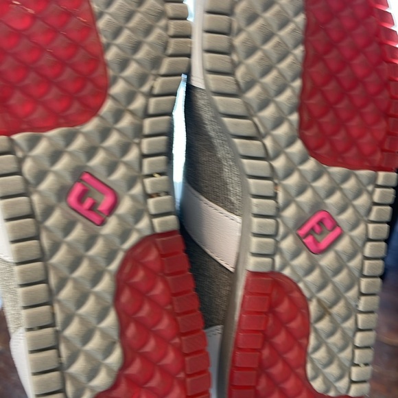 FOOT JOY CASUAL COLLECTION SIZE 6M Women's White and Gray Sneakers - Picture 7 of 7